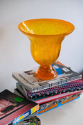 Handblown glass vase