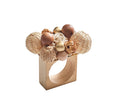 Java Napkin Rings in Natural & Brown - Pioneer Linens