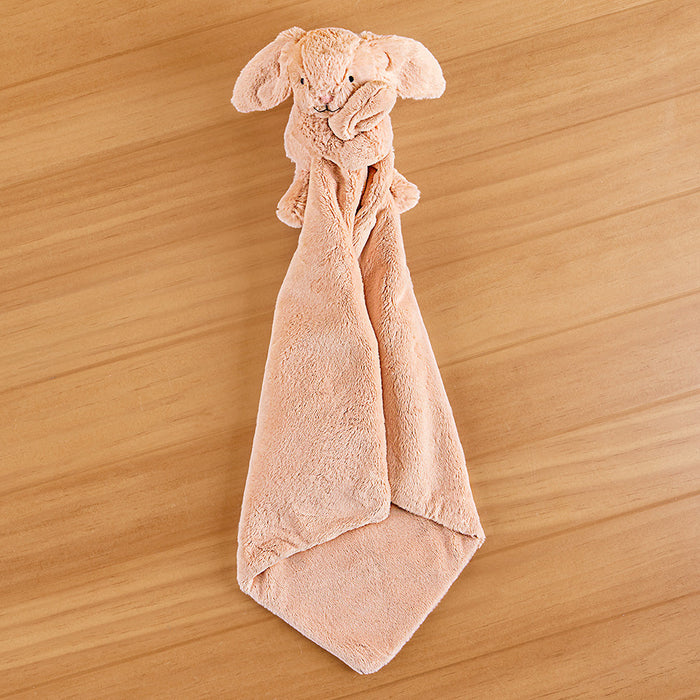 Jellycat Stuffed Animal Plush Soother Baby Blanket, Bashful Bunny