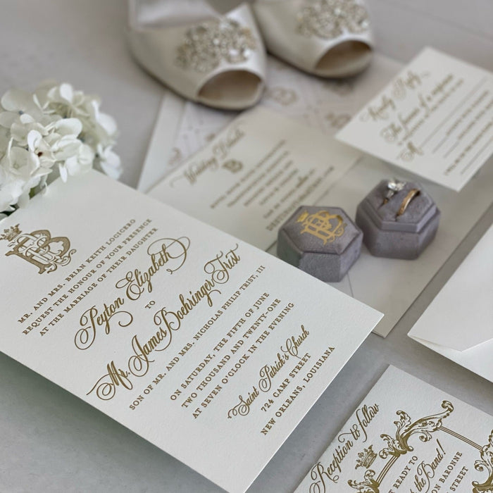 Keepsake Wedding Invitation Porcelain Jewelry Tray