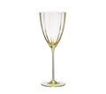 Luna Wine Glass in Citrine