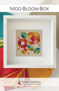 Mod Bloom Box Cross Stitch Pattern by Robin Pickens - Sewfinity.com