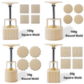 Moon Cake Making Set - 16 Patterns Total