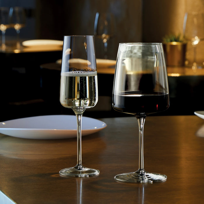 Nexo Calice Flute Champagne 26,2 cl Set 6 Pz Crystal Glass
