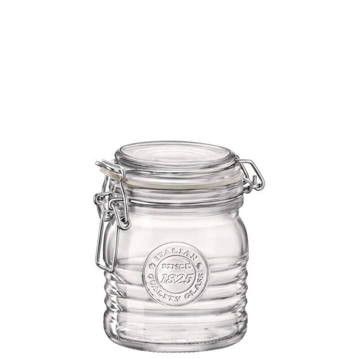 Officina 1825 Barattolo Per Alimenti 35 cl In Vetro con Chiusura Ermetica Set 6 Pz