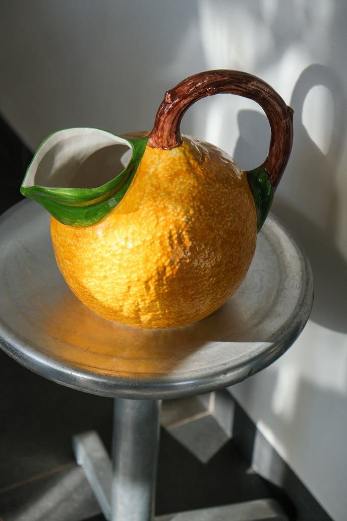 Orange Bassano pitcher