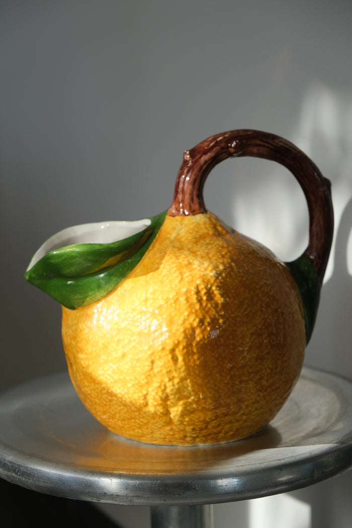 Orange Bassano pitcher