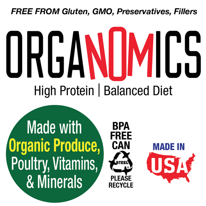 Organomics Lamb and Beef Dinner for Cats