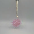 Ornament - Sea Anemone Pink Hand Blown Glass