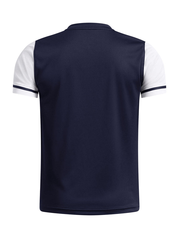 Polera manga corta UA Challenger Jersey azul para niño