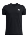 Polera manga corta UA Sportstyle LC negro para niño