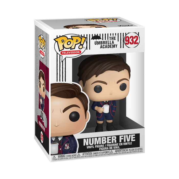 Pop! Number Five with Coffee Cup (DH FUNKO 2)