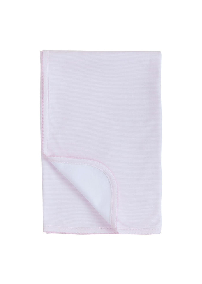 Printed Blanket Light Pink Signature Stripe