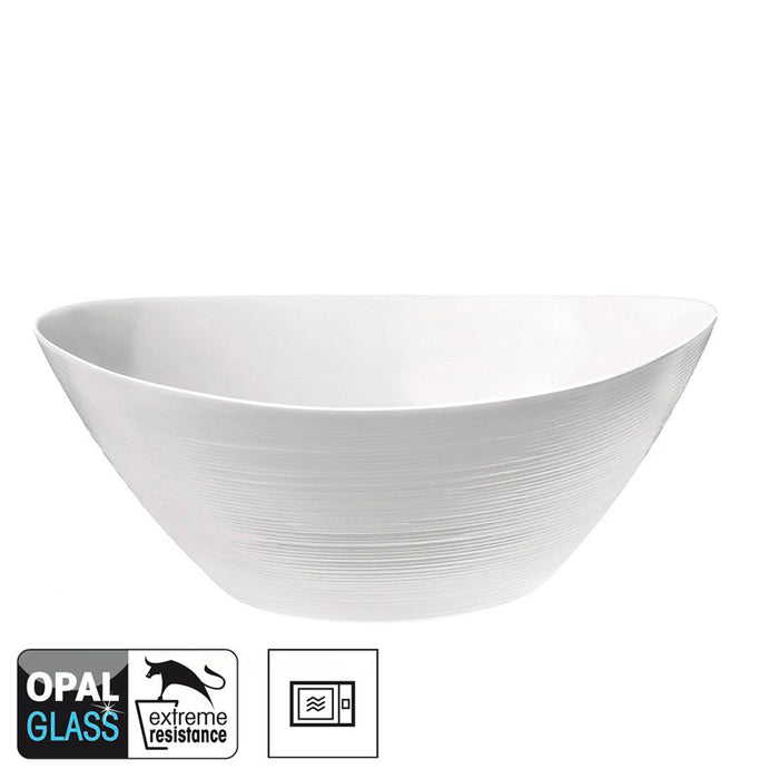 Prometeo Insalatiera Cm 26x24 Opal Glass