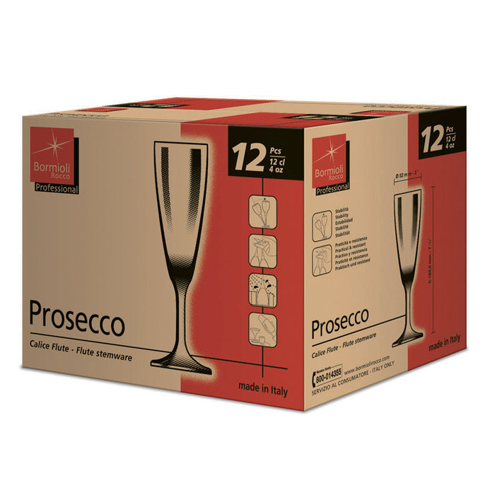 Prosecco Calice Fluttino 15 cl Grammato Set 12 Pz