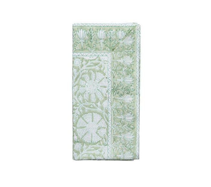 Provence Napkins in Mint by Kim Seybert - Pioneer Linens