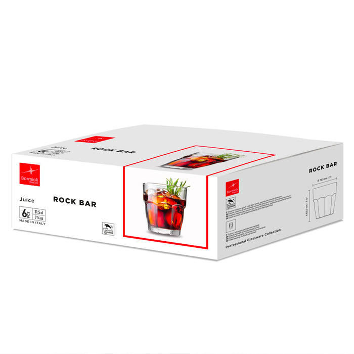 Rock Bar Bicchiere Juice 20 cl Set 6 Pz