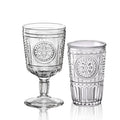 Romantic Bicchieri Acqua e Calici Vino Set 12 Pz