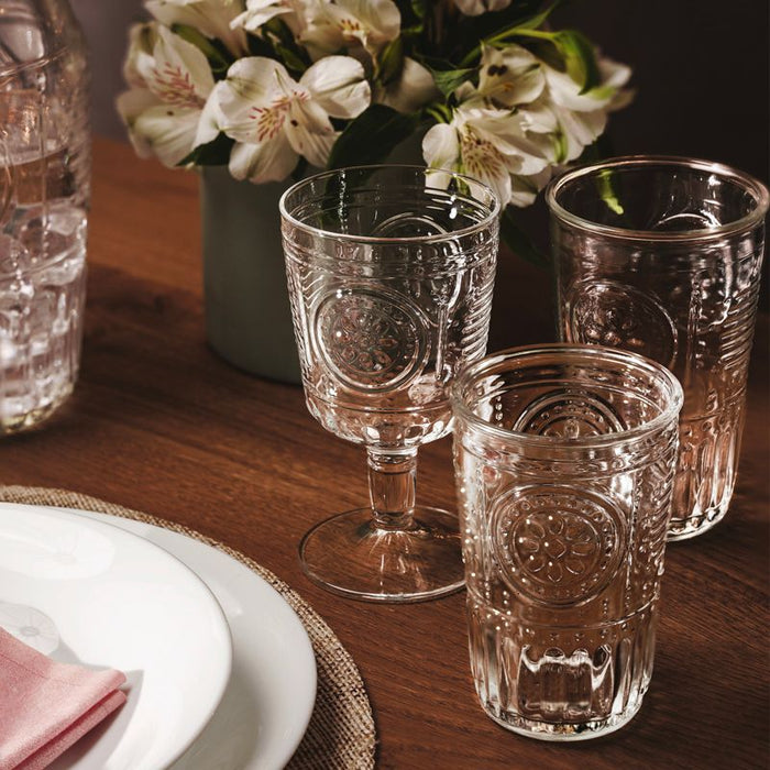 Romantic Bicchieri Acqua e Calici Vino Set 12 Pz