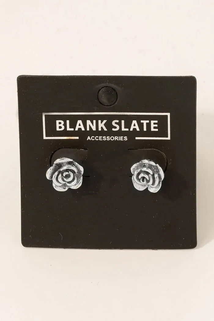 Rose Stud Earrings- Assorted