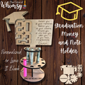 *SALE* Personalized Graduation Money/Note Cake Holder