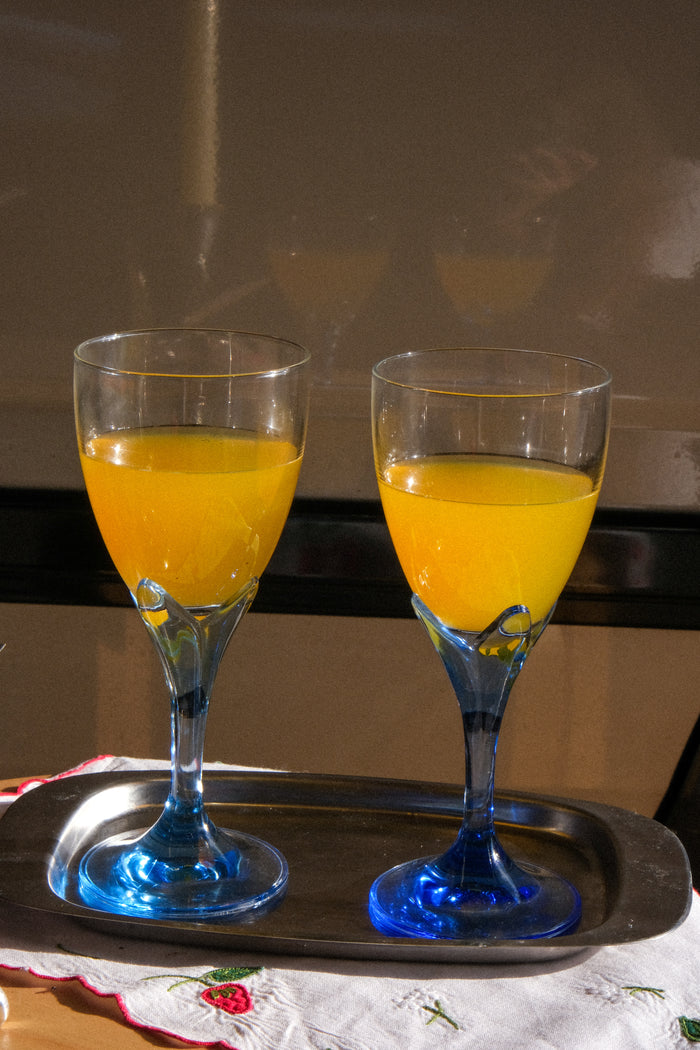 Set of four Bormioli Rocco Bouquet glasses