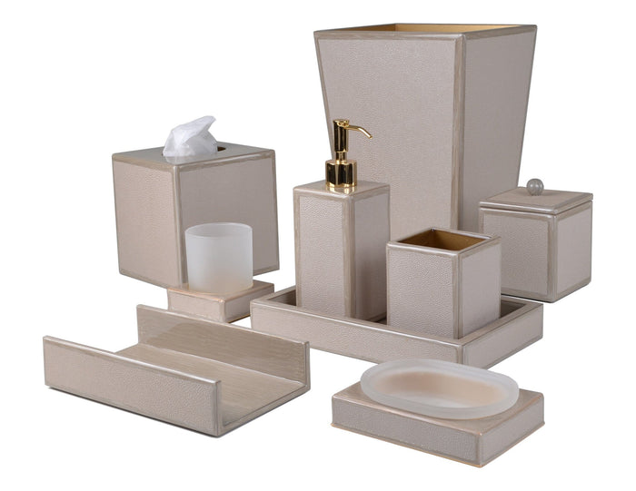 Shagreen Vanity Set
