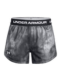 Shorts Under Armour tech play up negro para niñas