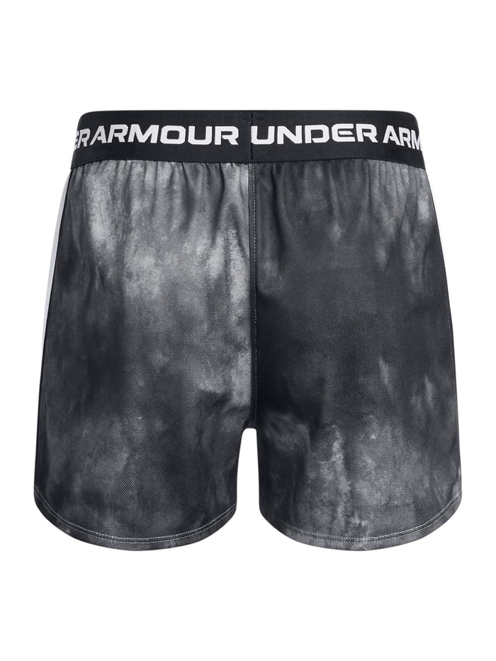 Shorts Under Armour tech play up negro para niñas