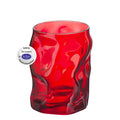Sorgente Rosso Bicchiere Acqua 30 cl Set 6 Pz