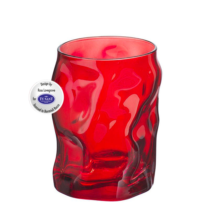 Sorgente Rosso Bicchiere Acqua 30 cl Set 6 Pz