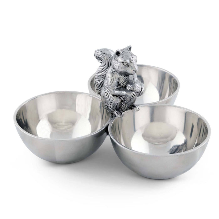 Arthur Court Squirrel 3 Nut Bowl Product Image
