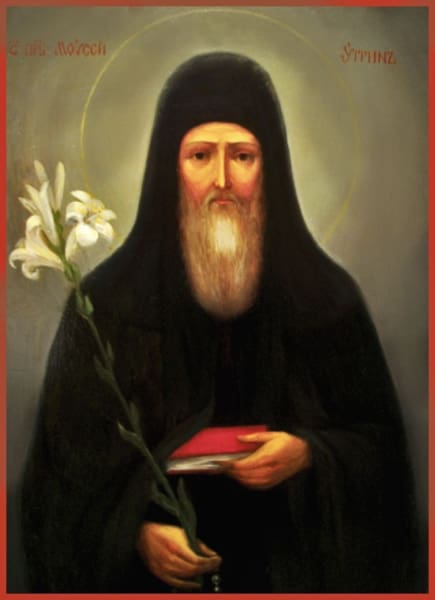 St. Moses The Hungarian - Icons