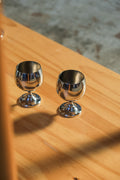 Stainless steel goblets