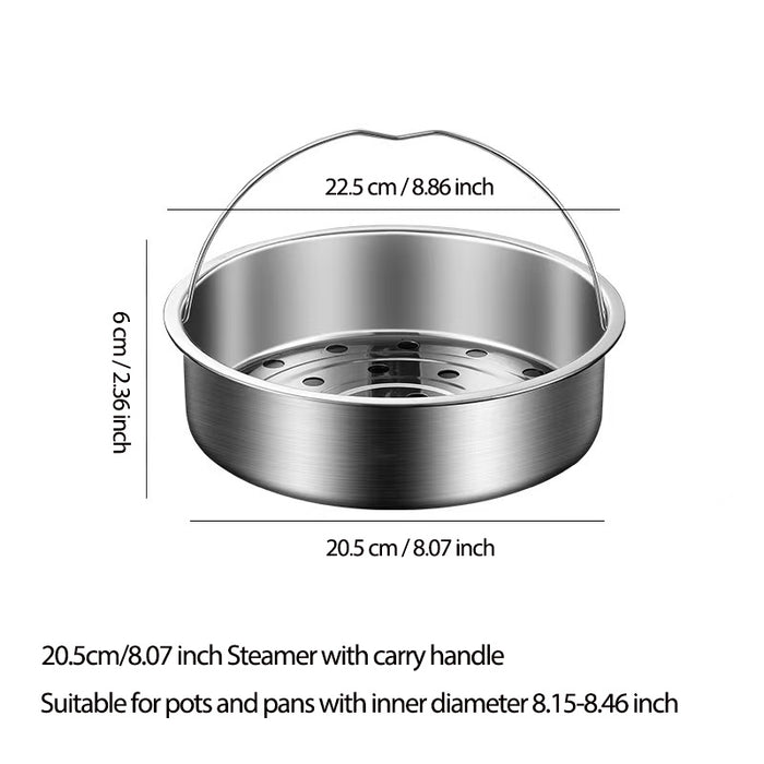 Stainless Steel Steamer Accessory For Rice Cookers