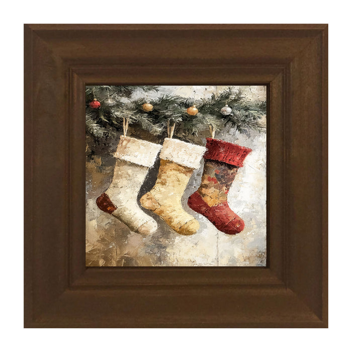 Stockings with Ornaments