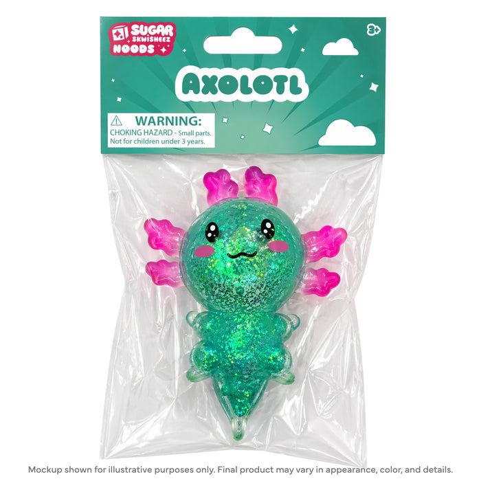Sugar Skwisheez Noods Axolotl Sensory Toy
