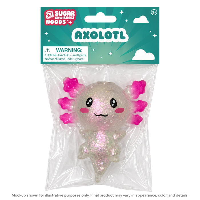 Sugar Skwisheez Noods Axolotl Sensory Toy