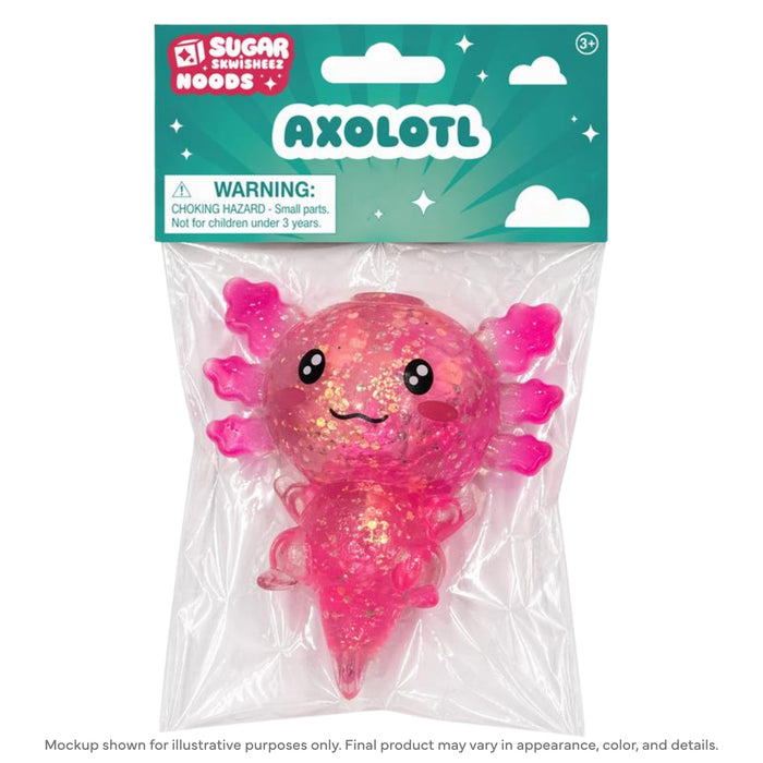 Sugar Skwisheez Noods Axolotl Sensory Toy