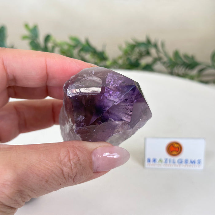 Super Quality Amethyst Crystal Foot & Point 3.4” Tall #3102AM-040 (Buy 2+ Get 30% Off)