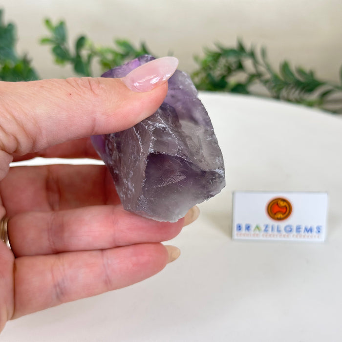 Super Quality Amethyst Crystal Foot & Point 3.4” Tall #3102AM-040 (Buy 2+ Get 30% Off)
