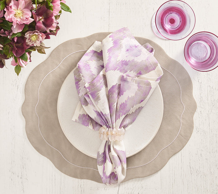 Tailored Placemat in Gray