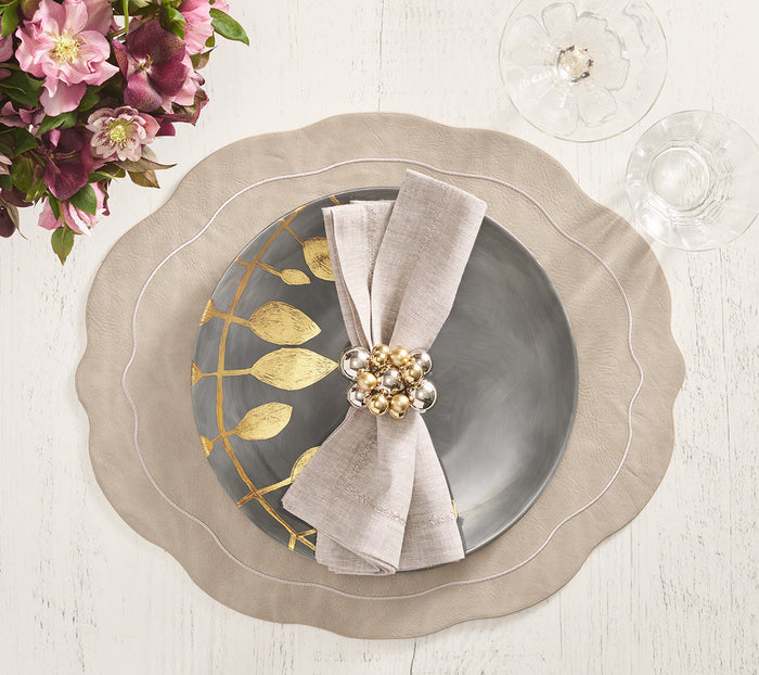 Tailored Placemat in Gray