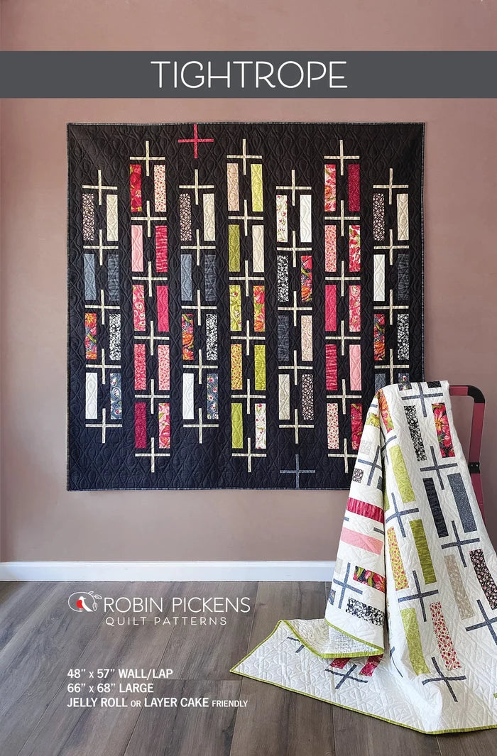 Tightrope Quilt Pattern by Robin Pickens - Sewfinity.com
