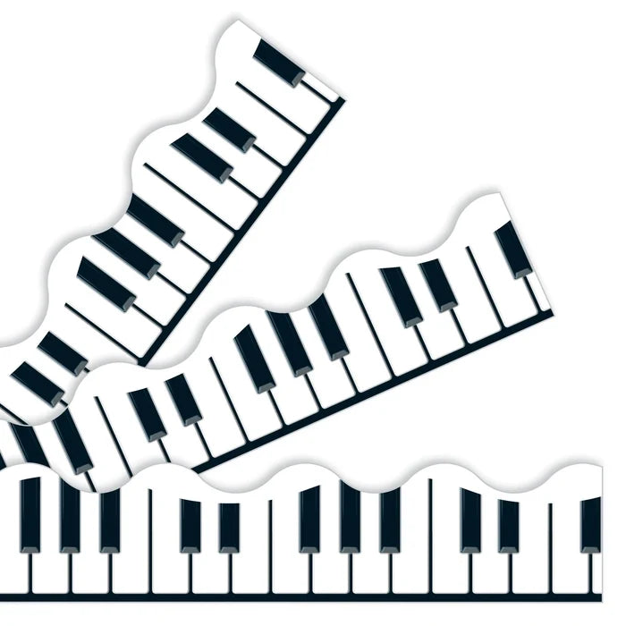Trend Musical Keyboard Terrific Trimmers Border (T92348)