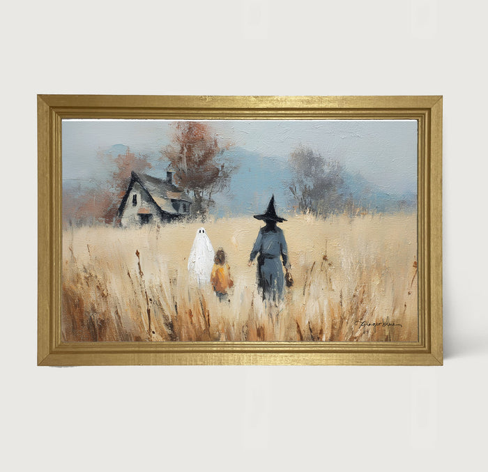 Trick or Treating in the Country
