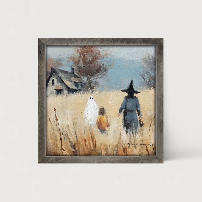 Trick or Treating in the Country