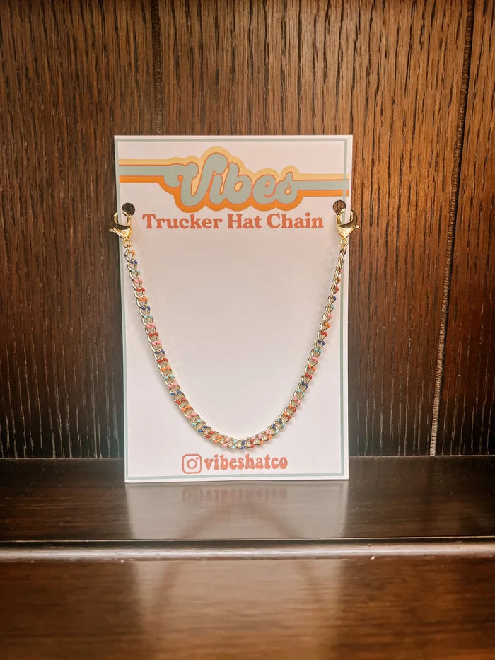 Trucker Hat Chains Assorted - Pearl