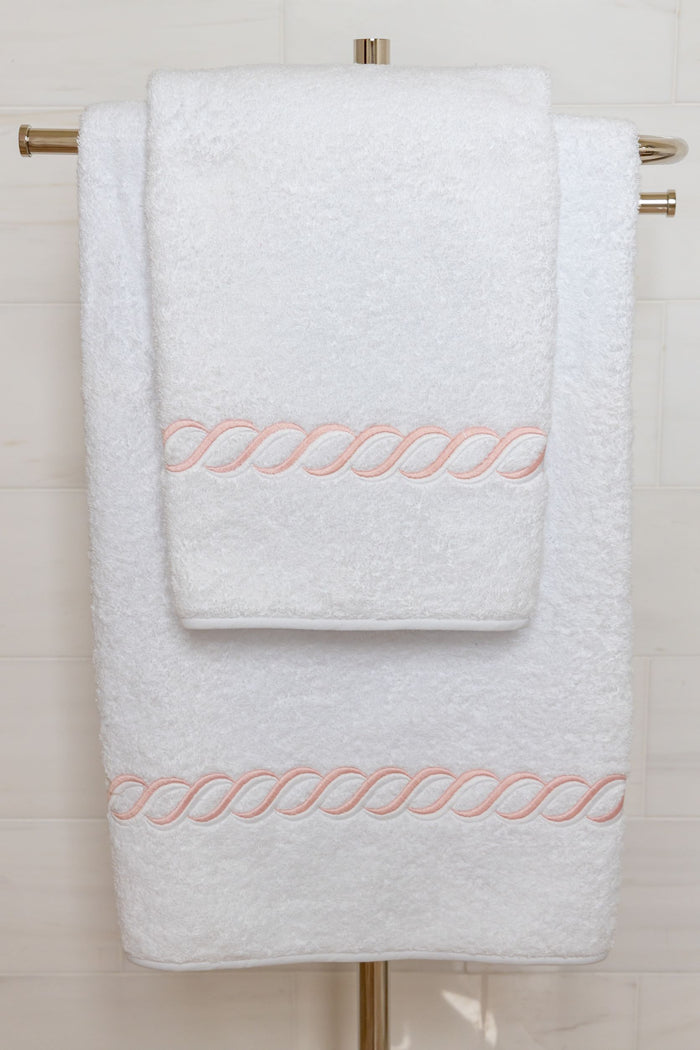 Two Tone Chain Towels