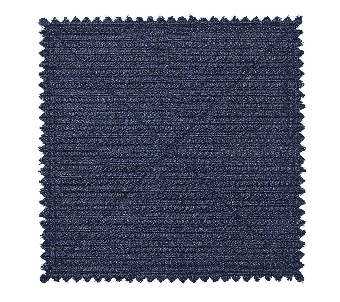 Vista Placemat in Navy & Periwinkle